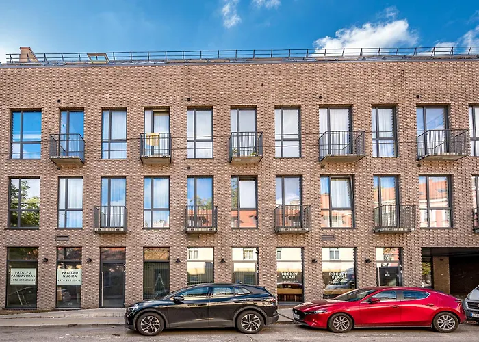 Bali Style With Balcony Near Gates Of Dawn ヴィリニュス